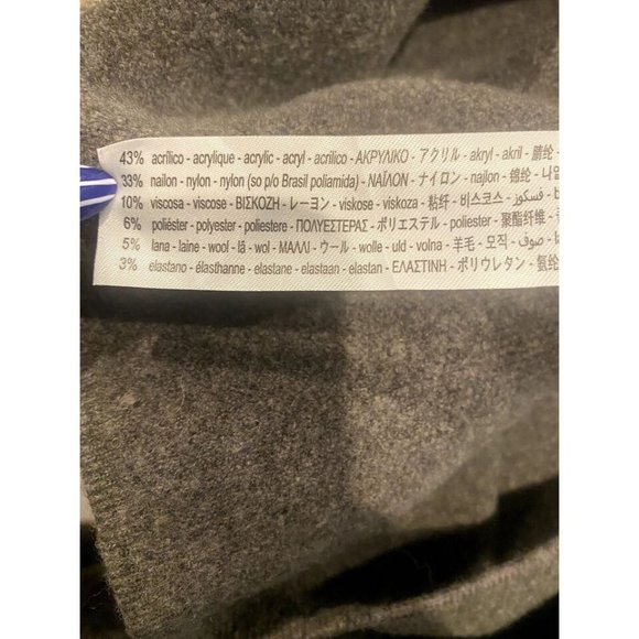 🔴 Zara Womens Wool Pullover Crop Knit Top V Neck Sleeveless  - Size S - Picture 6 of 13